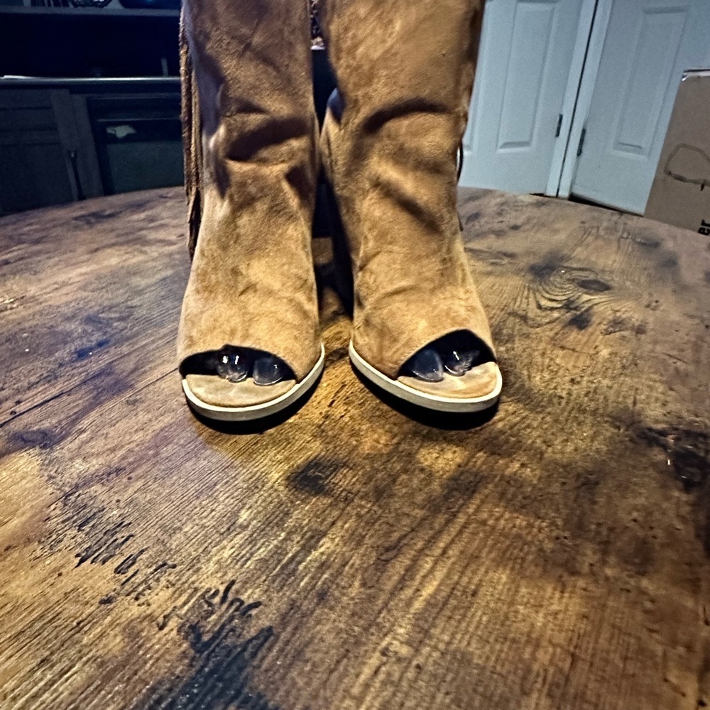 DV by Dolce Vita Tan Heeled Boots